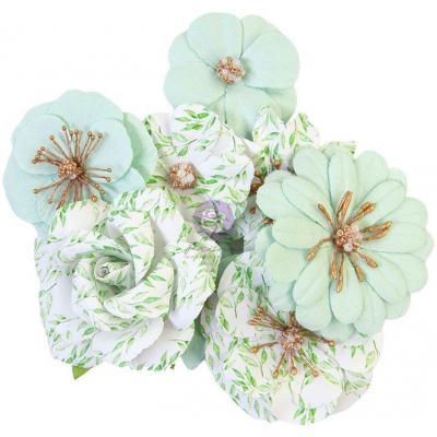 Prima Marketing Watercolor Floral Flowers - Minty Water